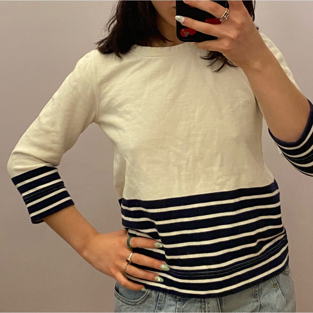 j. crew long sleeve stop, size extra small